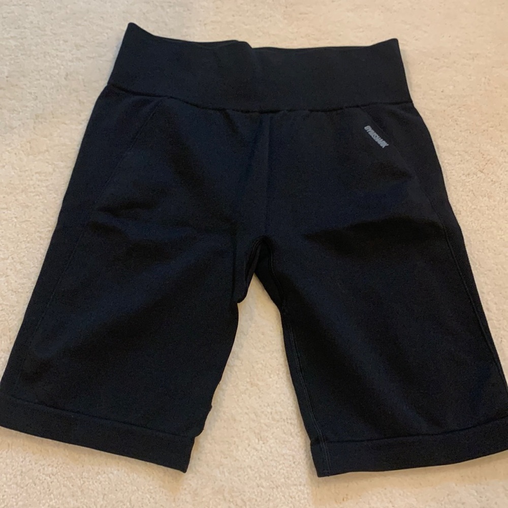 Gymshark Bike Shorts -black